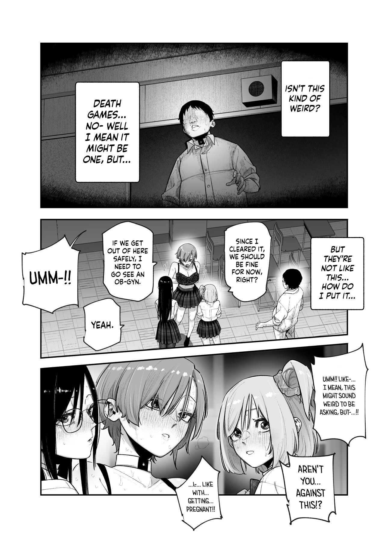 Hentai Manga Comic-We Have No Choice Because We're In A Death Game! EX 1st Period - Don't Act Disgusted, Got It!? Well, It's Not Like I'm Disgusted In The First Place-Read-26
